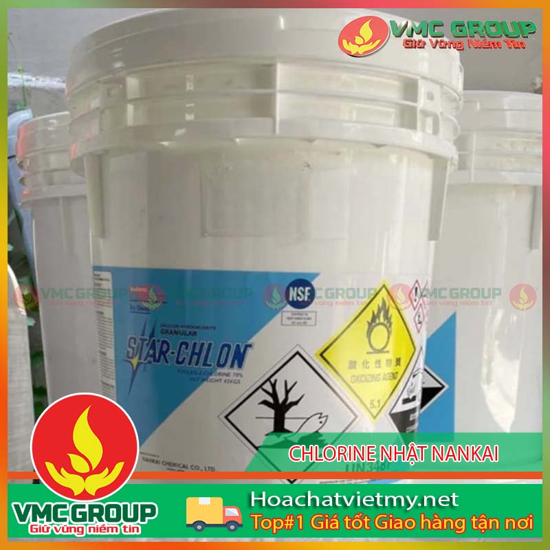 hoa chat xu ly nuoc CHLORINE NHaT NANKAI - (Ca(OCl)2 - CALCIUM HYPOCHLORITE thung 45kg hoa chat xu ly nuoc CHLORINE NHaT NANKAI – (Ca(OCl)2 – CALCIUM HYPOCHLORITE thung 45kg