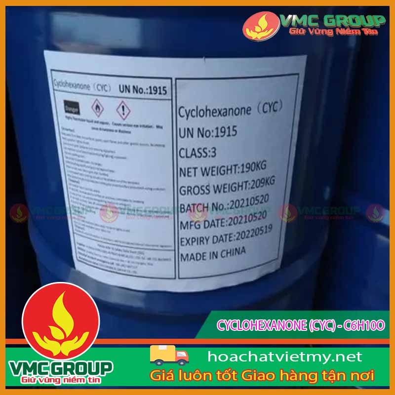 CYCLOHEXANONE (CYC) - C6H10O CYCLOHEXANONE (CYC) - C6H10O