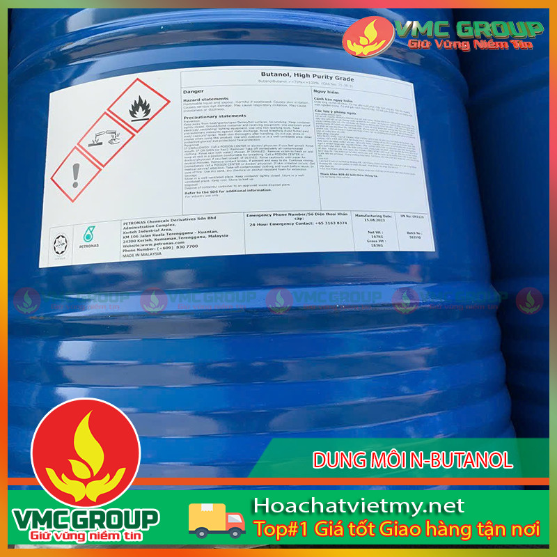 DUNG MoI CoNG NGHIeP N-BUTANOL C4H10O DUNG MoI CoNG NGHIeP N-BUTANOL C4H10O