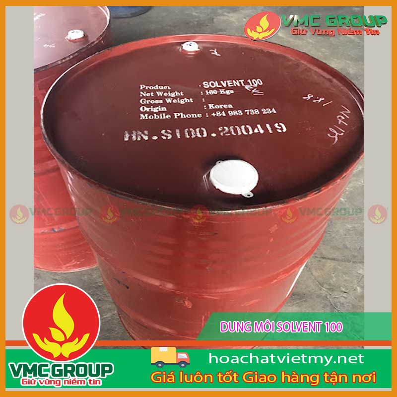 Dung môi solvent 100 Dung môi solvent 100