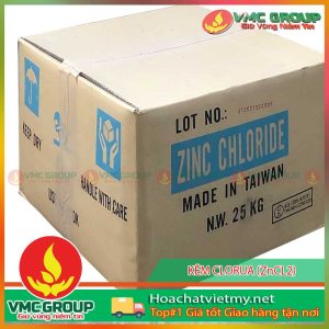 KeM CLORUA (ZnCL2) 98% daI LOAN thung 25kg