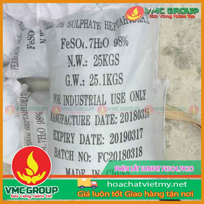 Phen Sat SUNFAT FESO4.7H2O PHÈN SẮT SUNFAT FESO4.7H2O