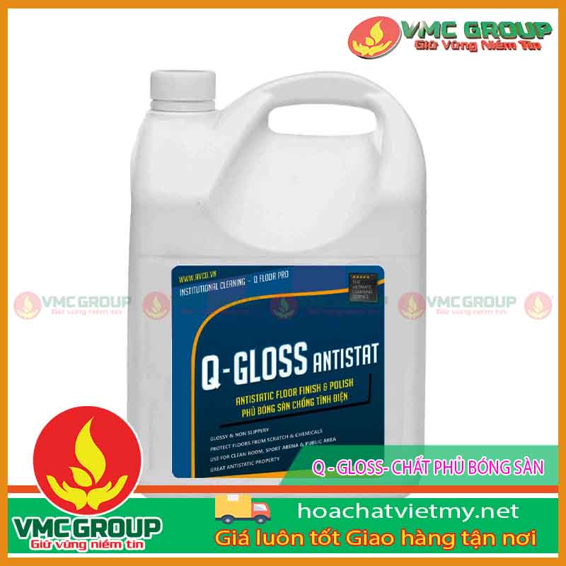 Q-gloss chất phủ bóng sàn chống tĩnh điện Q-gloss chất phủ bóng sàn chống tĩnh điện