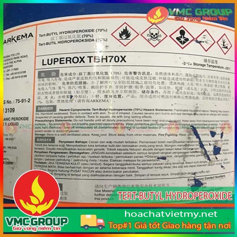 TERT-BUTYL HYDROPEROXIDE TERT-BUTYL HYDROPEROXIDE