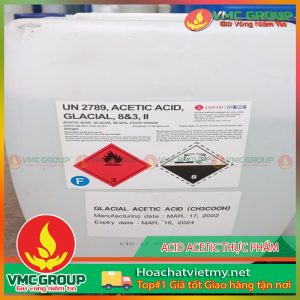 CH3COOH LOTTE – GIaM CHUA – ACID ACETIC THuC PHaM