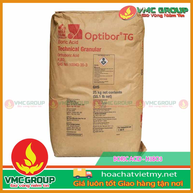 BORIC ACID - H3BO3 BORIC ACID - H3BO3