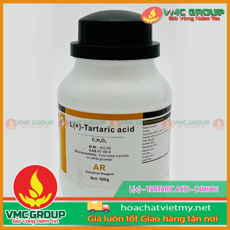 L(+) – TARTARIC ACID - C4H6O6 L(+) – TARTARIC ACID - C4H6O6