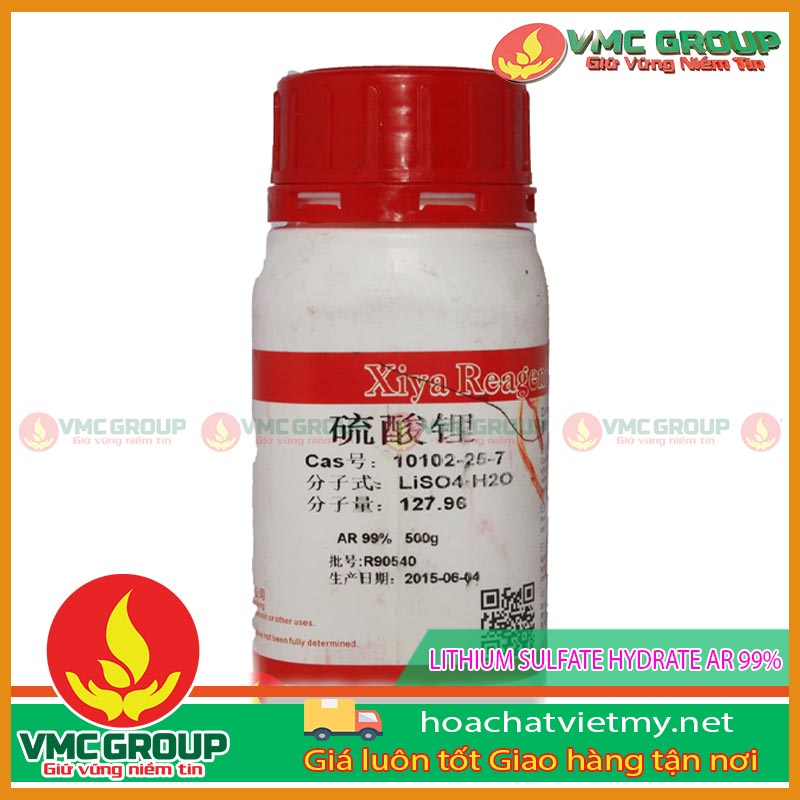 LITHIUM SULFATE HYDRATE AR 99% LITHIUM SULFATE HYDRATE AR 99%