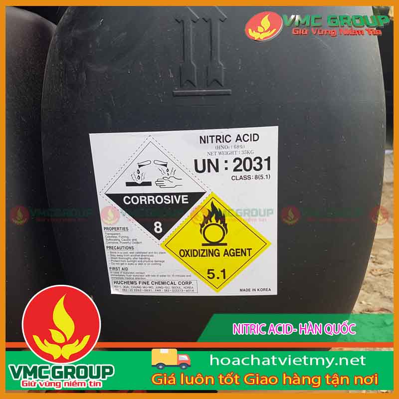 NITRIC ACID HÀN QUỐC NITRIC ACID HÀN QUỐC