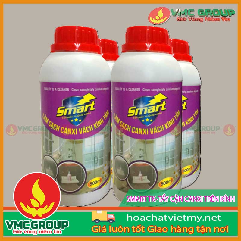 Smart TK- Tẩy cặn canxi trên kính Smart TK- Tẩy cặn canxi trên kính
