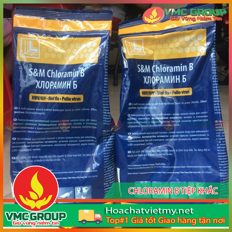 CHLORAMIN B TIeP KHaC GoI 1KG CHLORAMIN B TIeP KHaC GoI 1KG