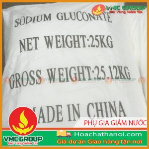 SODIUM GLUCONATE PHỤ GIA GIẢM NƯỚC C6H11O7Na