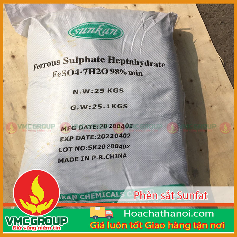 Ferrous Sulfate Heptahydrate - FeSO47H2O Ferrous Sulfate Heptahydrate - FeSO47H2O