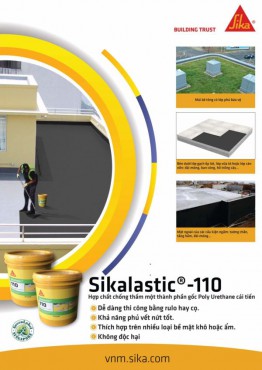thi-cong-Sikalastic-110-son-polyurethane-chong-tham Sơn Chống Thấm Sikalastic 110 Che Lấp Vết Nứt Đàn Hồi Cao