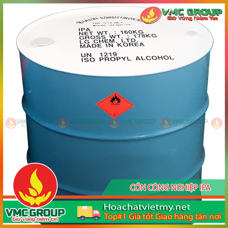 CON CONG NGHIEP IPA - C3H8O - ISO PROPYL ALCOHOL CON CONG NGHIEP IPA – C3H8O – ISO PROPYL ALCOHOL