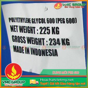 DUNG MOI PEG 600 – POLY ETHYLENE GLYCOL 600