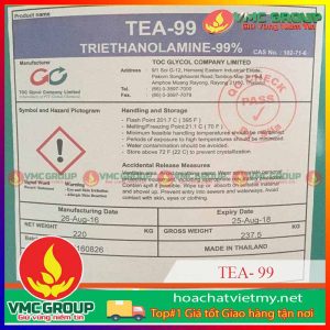 TEA 99% C6H15NO3 TRIETHANOLAMINE