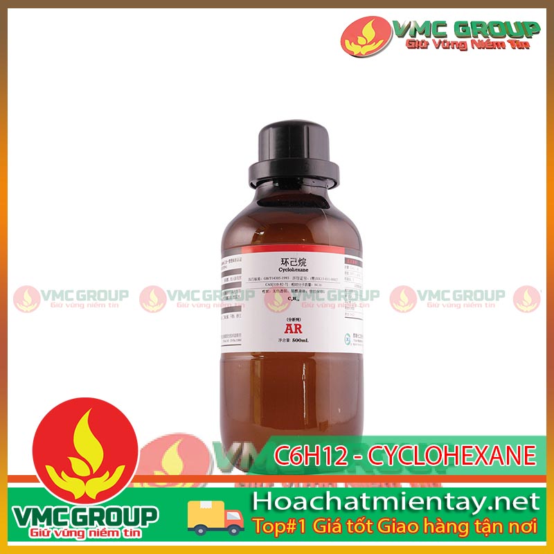 Cyclohexane có dạng lỏng trong suốt