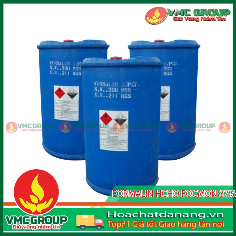 Formalin có dạng lỏng, mùi hăng