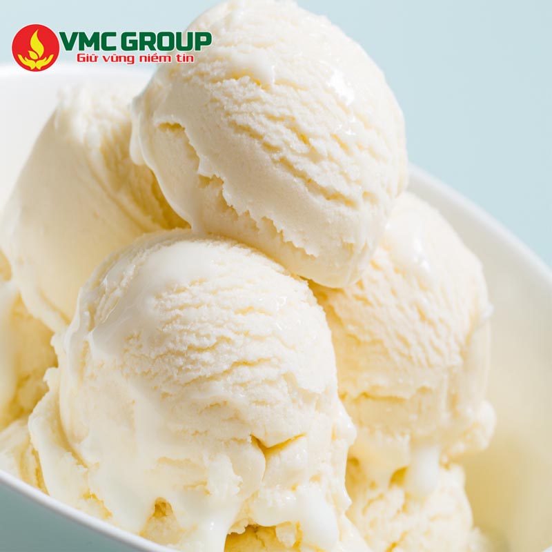 Ứng dụng hương vani trong sản xuất kem