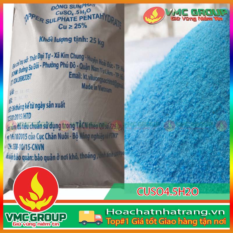Mua CuSO4 tại Việt Mỹ chất lượng cao