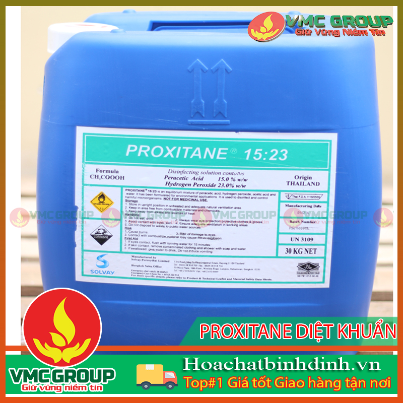 Proxitane có tác dụng thanh trùng trong ngành thực phẩm