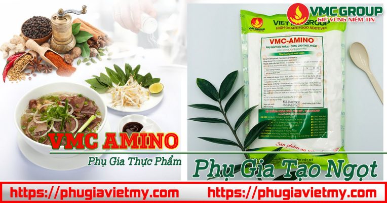 Ứng dụng của phụ gia tạo ngọt VMC AMINO