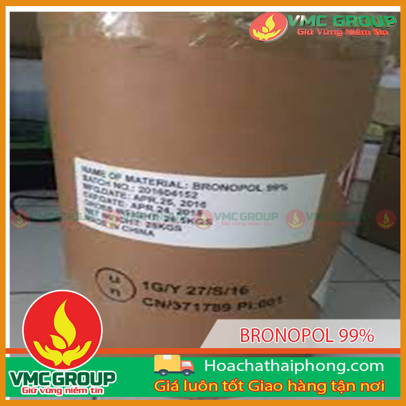Bronopol được dùng trong nhiều ngành sản xuất