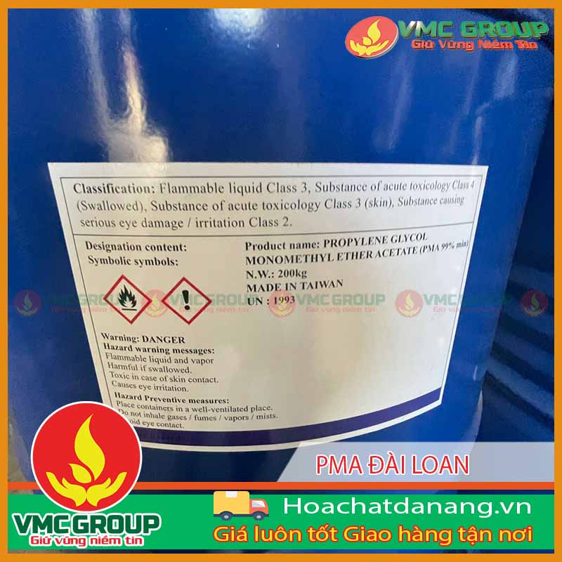 PMA được dùng trong nhiều lĩnh vực sản xuất