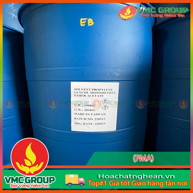 Propylene Glycol Monomethyl Ether Acetate có dạng chất lỏng trong suốt