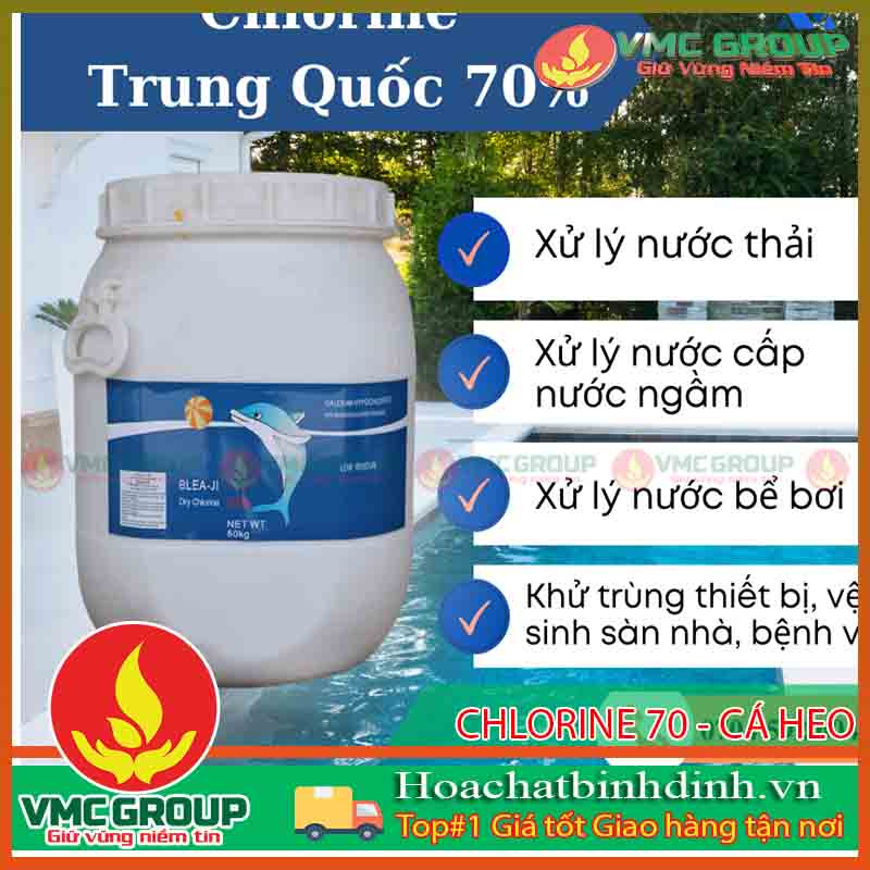 Chlorine khử trùng bể bơi với rất nhiều lợi ích
