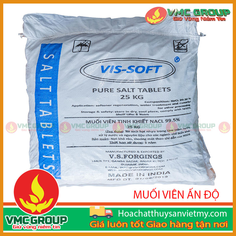 Muối viên Ấn Độ có nhiều công dụng trong đời sống