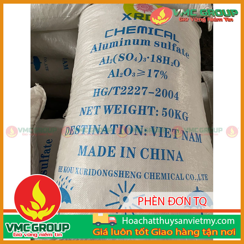 Phèn nhôm ứng dụng rộng rãi trong đời sống