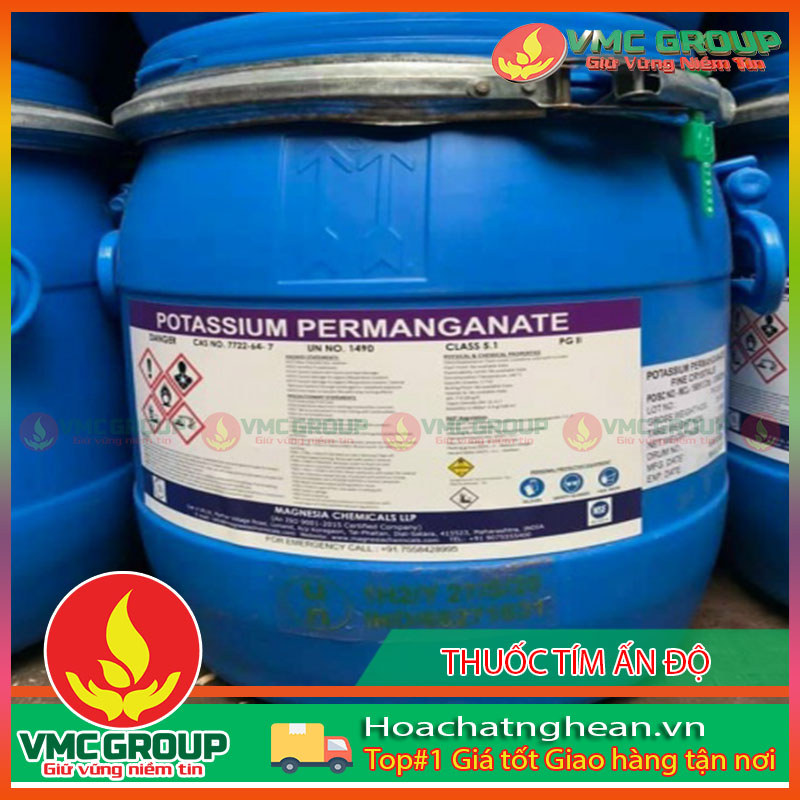 Thuốc tím được dùng trong nhiều lĩnh vực sản xuất