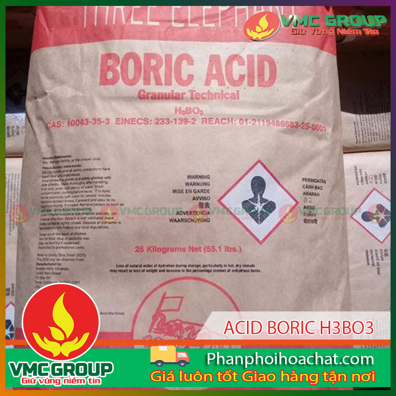 Mua Acid Boric tại Việt Mỹ đảm bảo chất lượng