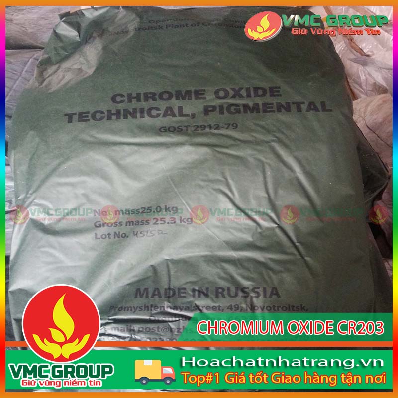 Mua Chromium oxide tại Việt Mỹ đảm bảo chất lượng