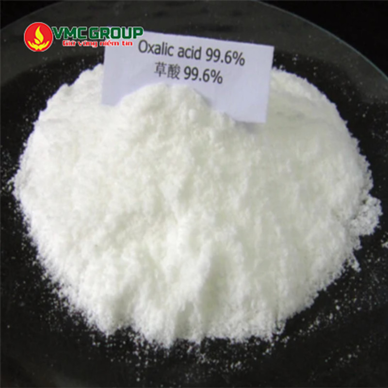 Axit oxalic có dạng bột màu trắng
