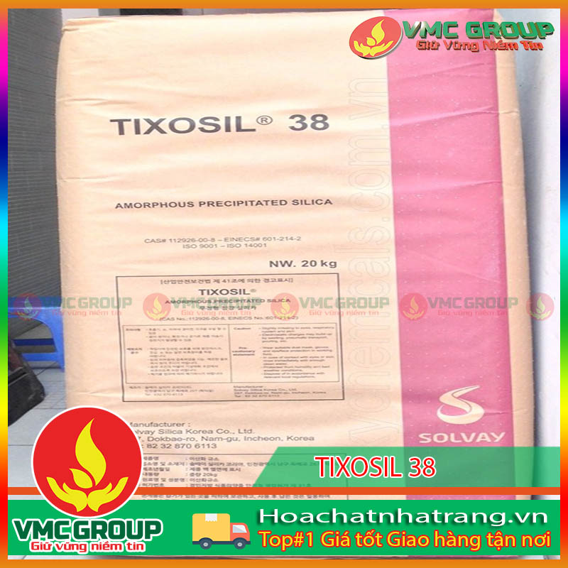 Mua phụ gia Tixosil 38 tại Việt Mỹ đảm bảo chất lượng