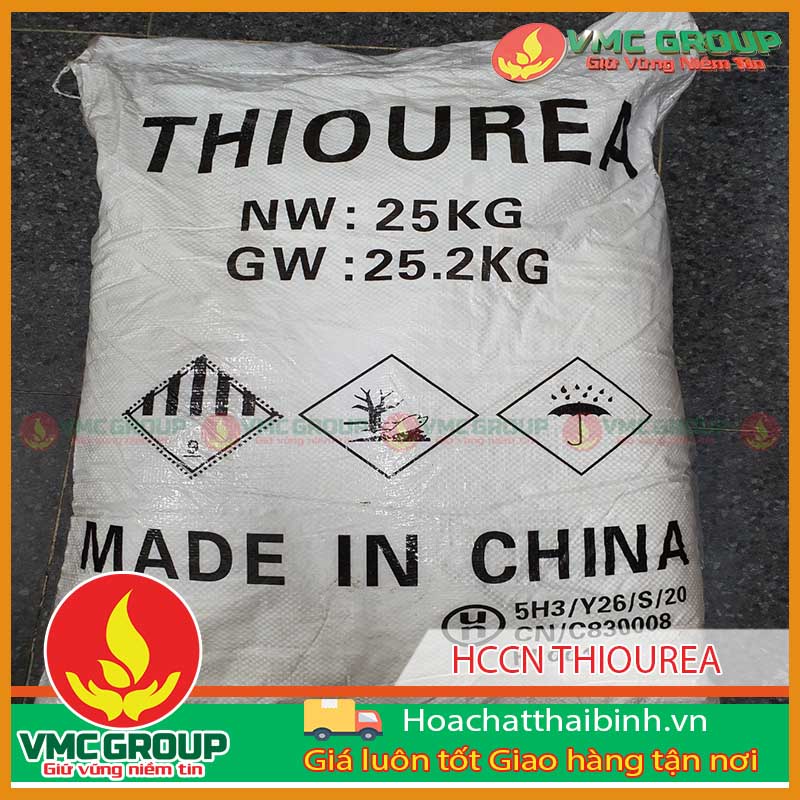 Thiourea đóng vai trò quan trọng trong nhiều ngành sản xuất
