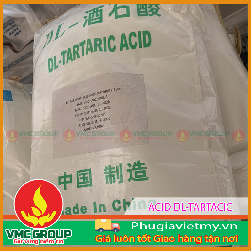 Mua Tartaric acid tại Việt Mỹ giá tốt