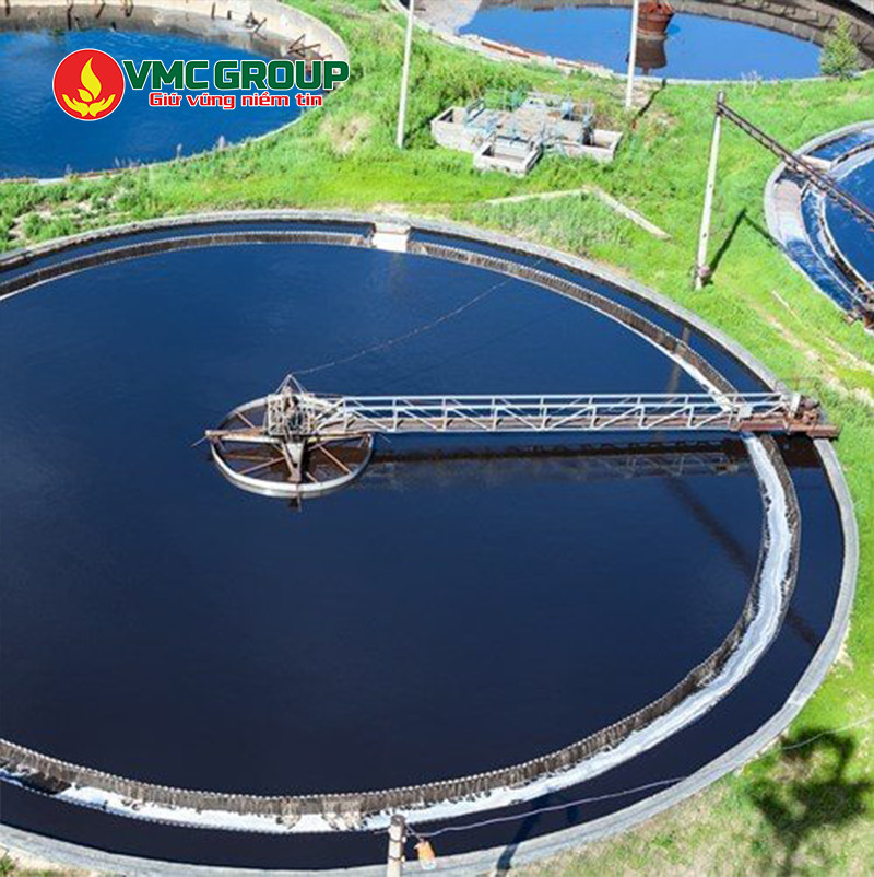 Polymer cation được dùng nhiều trong xử lý nước thải