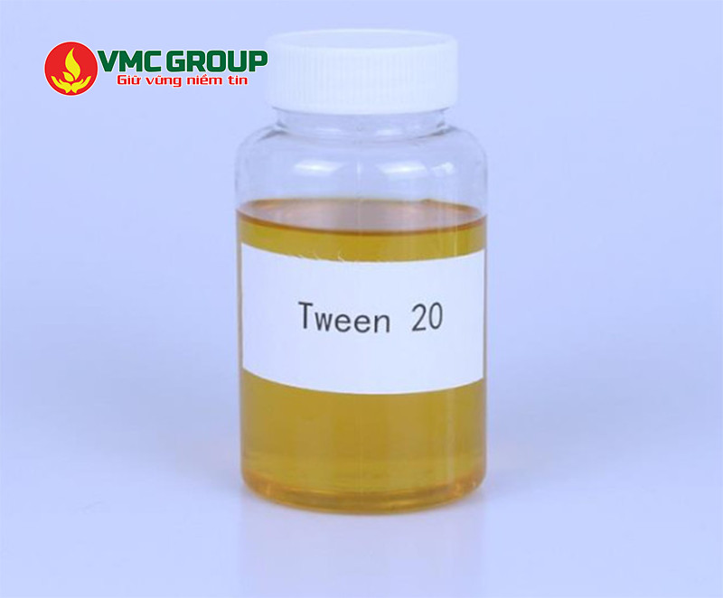 Tween 20 có dạng lỏng nhớt màu vàng