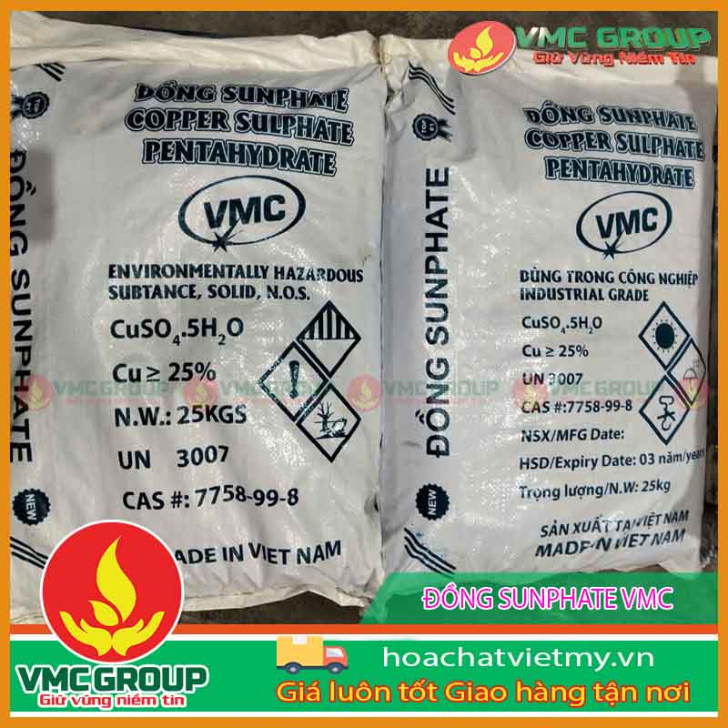 Địa chỉ phân phối đồng sulphate uy tín giá tốt.
