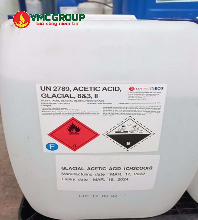 Mua Acid Acetic tại Việt Mỹ đảm bảo chất lượng cao