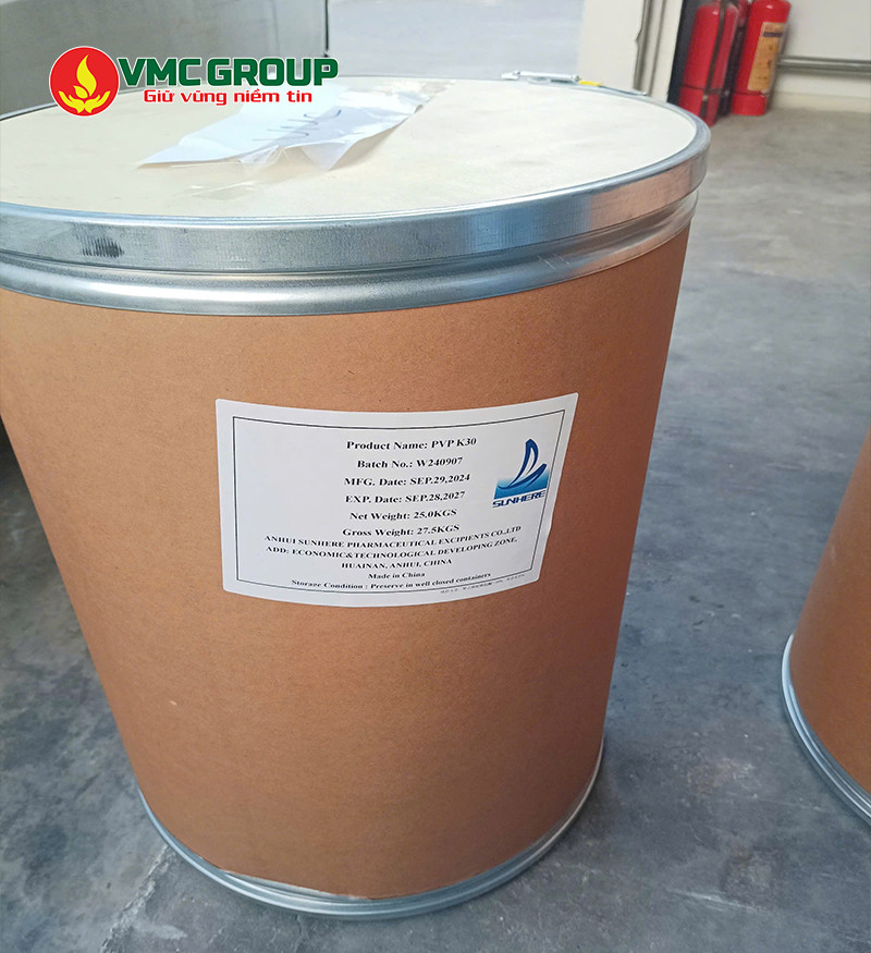 Mua Povidone K30 tại Việt Mỹ đảm bảo chất lượng