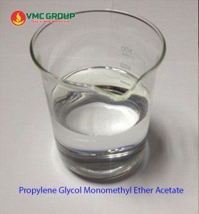 Propylene Glycol Monomethyl Ether Acetate có dạng lỏng trong suốt