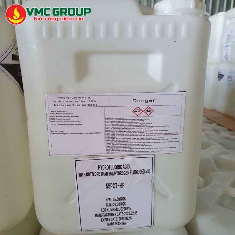 Địa chỉ mua Acid HF uy tín chất lượng cao