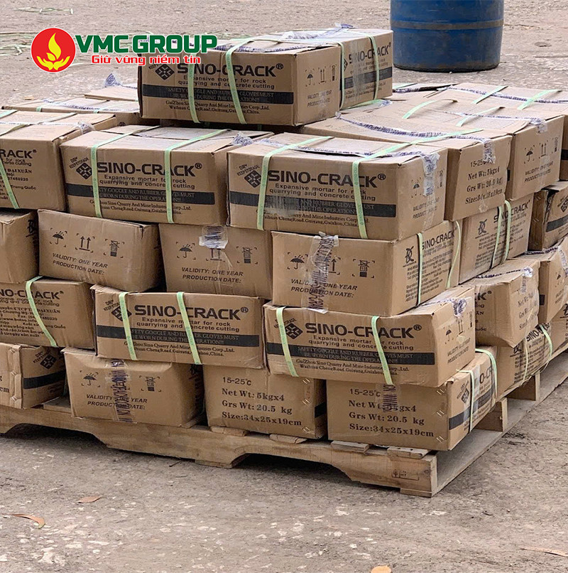 Mua bột nở tách đá Sino crack tại Việt Mỹ giá tốt