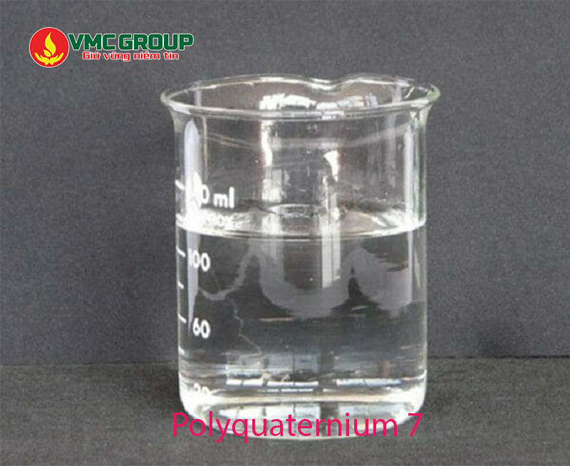 Polyquaternium 7 thường có dạng lỏng không màu