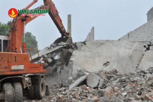 Sino crack được dùng trong phá vỡ kết cấu bê tông